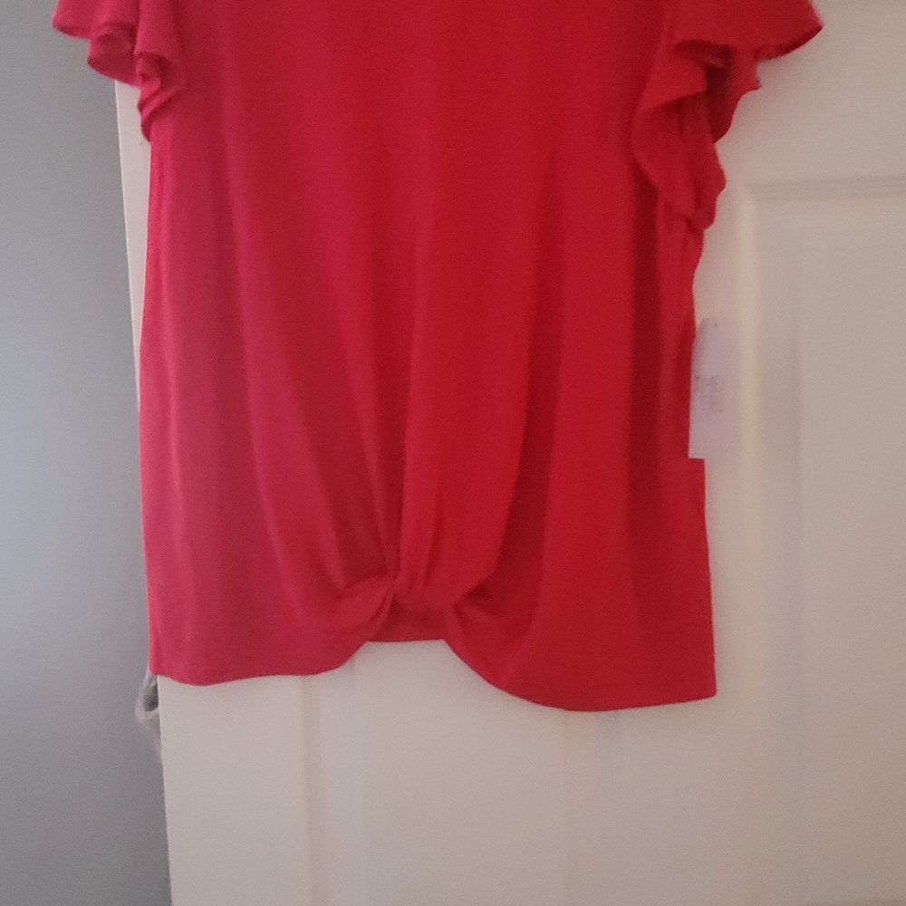 Women's  Ruffle Sleeve Top